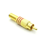 30개 RCA 연꽃형 AV 오디오 및 비디오 플러그, 자두꽃 플러그, 연꽃형 RCA 헤드, 30개