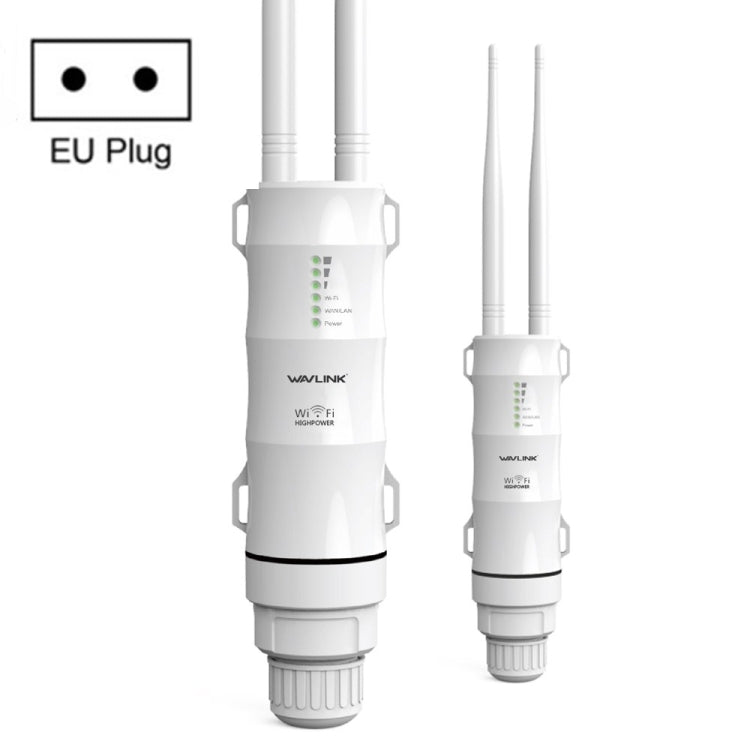 WAVLINK AC600 AP 2.4G/5G 듀얼 주파수 야외 고출력 리피터, EU 플러그, 미국 플러그, 영국 플러그