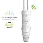 WAVLINK AC600 AP 2.4G/5G 듀얼 주파수 야외 고출력 리피터, EU 플러그, 미국 플러그, 영국 플러그