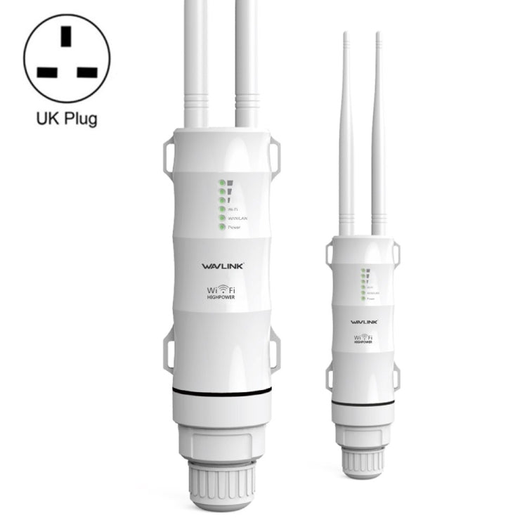 WAVLINK AC600 AP 2.4G/5G 듀얼 주파수 야외 고출력 리피터, EU 플러그, 미국 플러그, 영국 플러그