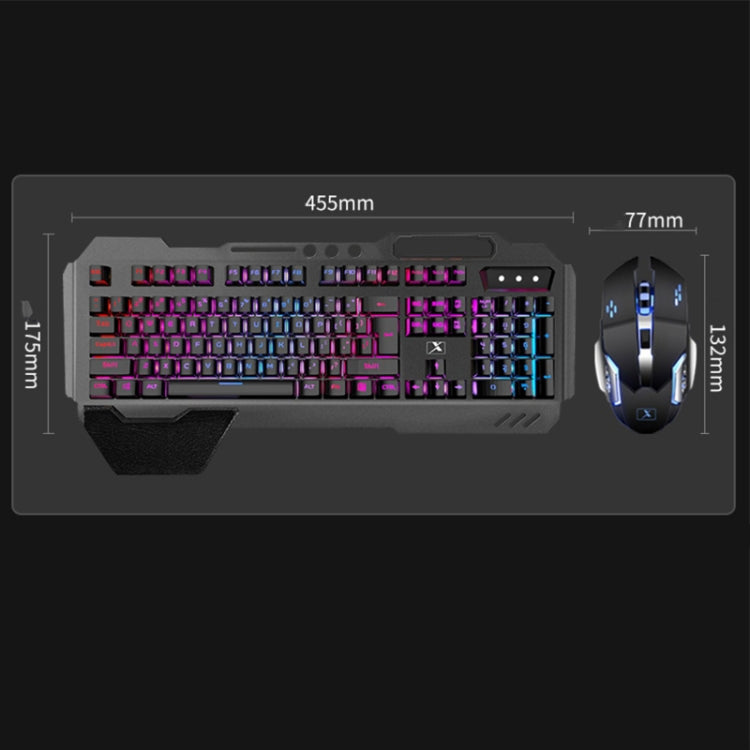 K680 RGB 충전식 게이밍 무선 키보드 및 마우스 세트