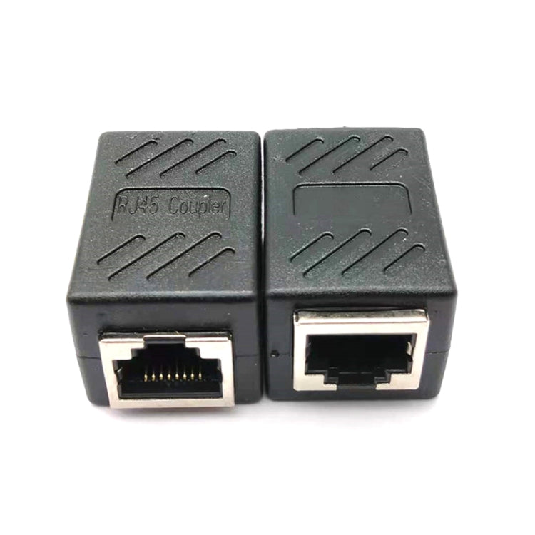 네트워크 직통 헤드 RJ45 네트워크 케이블 커넥터 버트 조인트 8P8C 차폐 더블 패스 헤드