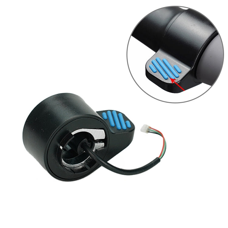 Ninebot ES1 / ES2 / ES3 / ES4 스쿠터 액세서리용 핑거 다이얼 스로틀, 블루