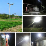 태양광 가로등 야외 방수 도로 조명 스마트 가로등 리모컨 포함, T2 68 LEDs, T3 122 LEDs, T4 204 LEDs, T5 300 LEDs