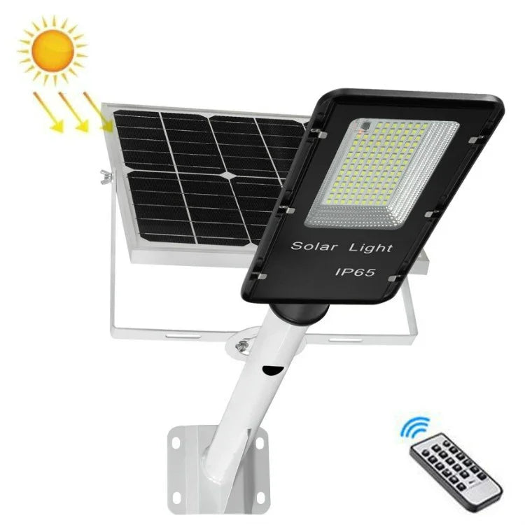태양광 가로등 야외 방수 도로 조명 스마트 가로등 리모컨 포함, T2 68 LEDs, T3 122 LEDs, T4 204 LEDs, T5 300 LEDs