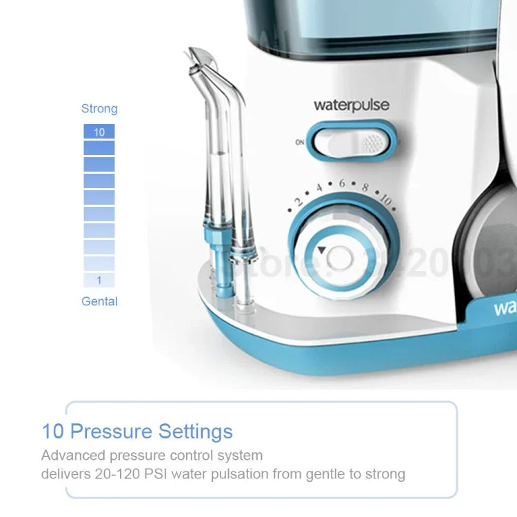 Waterpulse V300 800ml 구강 세정기 치실기 구강 위생 워터 플로싱 클리너, 미국, 영국, 유럽