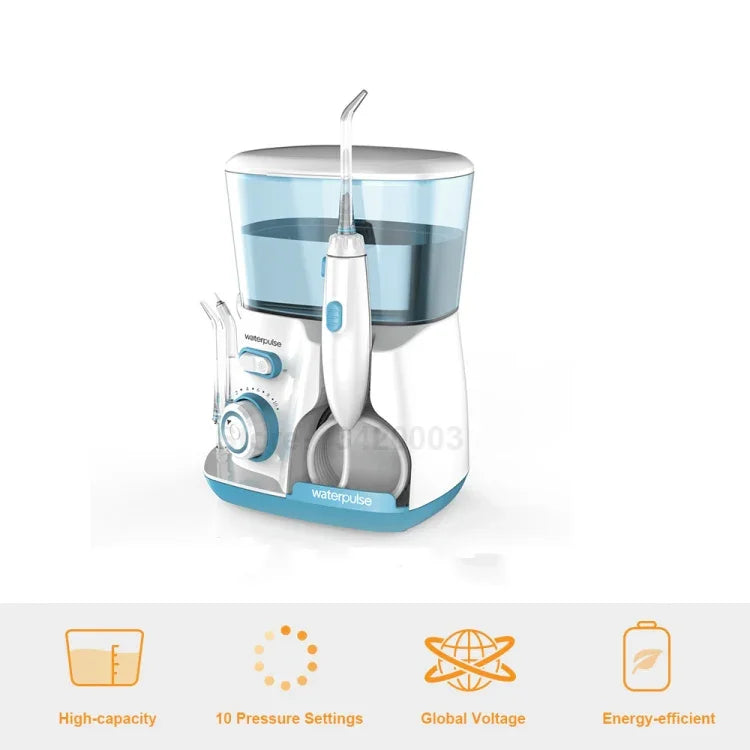 Waterpulse V300 800ml 구강 세정기 치실기 구강 위생 워터 플로싱 클리너, 미국, 영국, 유럽