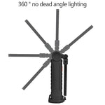 Handheld Movable Work Lights USB Charging Multi-functional and Folding Emergency Lights, 14.8 x 4.7cm