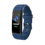 ID115 0.96인치 OLED 화면 스마트 시계 손목밴드 만보계 스포츠 피트니스 트래커 팔찌, ID115 블랙, ID115 레드, ID115 그린, ID115 퍼플, ID115 블루