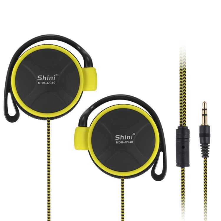 Shini Q940 3.5mm 슈퍼 베이스 이어후크 이어폰 MP3 플레이어 컴퓨터 모바일용