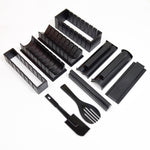10개 세트 DIY 스시 김밥 만들기 몰드, 10개 세트