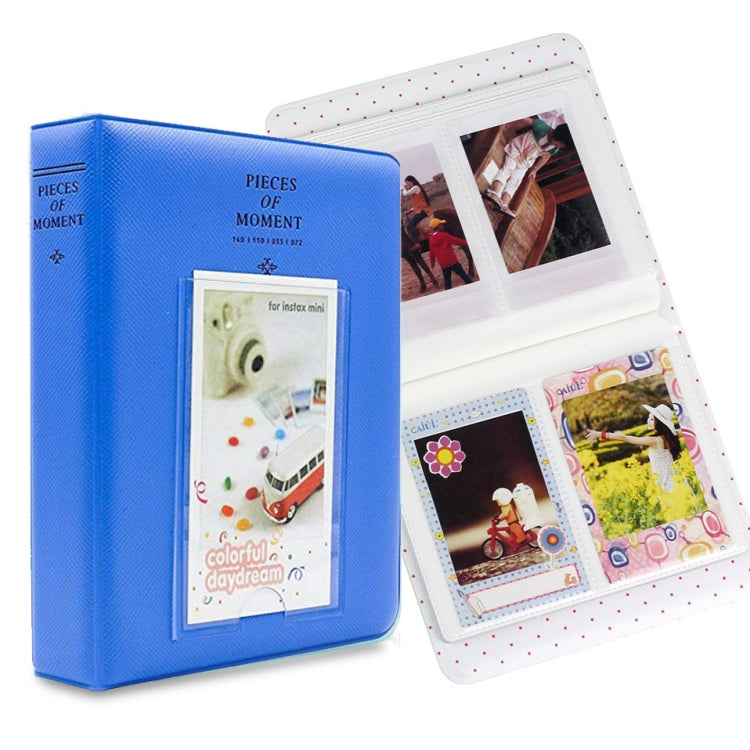 64 Pockets Name Card Pieces for Fujifilm Instax Mini 8 /7s /70 /25 /50s /90, 64 Pockets Beige, 64 Pockets Blue, 64 Pockets Green, 64 Pockets Orange, 64 Pockets Pink, 64 Pockets Sky Blue