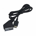 1.8m 소니 PS2/PS3 RGB SCART 케이블 TV AV 리드 교체 연결 케이블 PAL/NTSC 콘솔용, PS2 / PS3용
