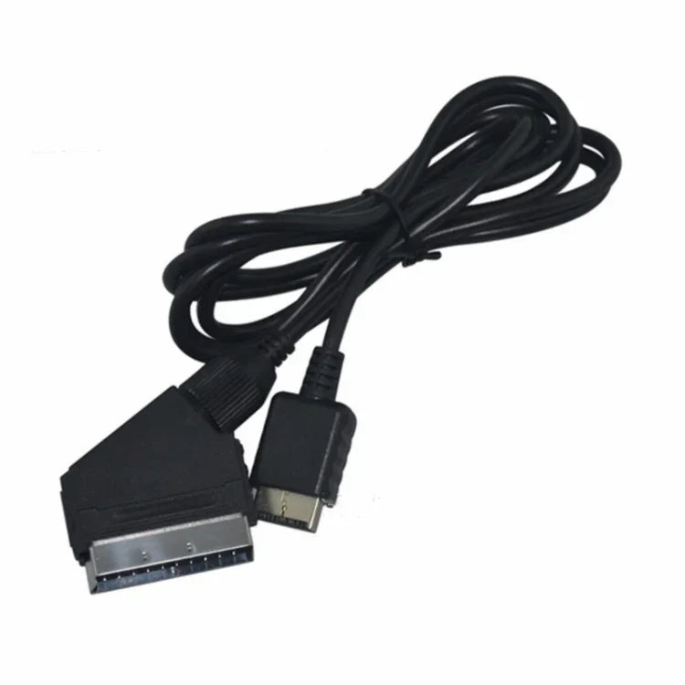 1.8m 소니 PS2/PS3 RGB SCART 케이블 TV AV 리드 교체 연결 케이블 PAL/NTSC 콘솔용, PS2 / PS3용