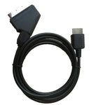 1.8m 소니 PS2/PS3 RGB SCART 케이블 TV AV 리드 교체 연결 케이블 PAL/NTSC 콘솔용, PS2 / PS3용