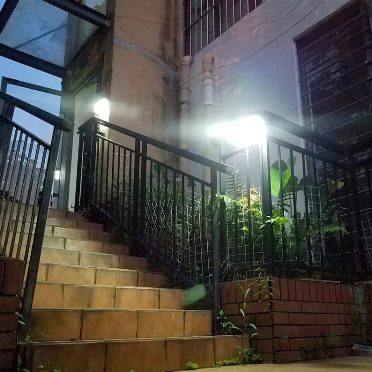 2.5W 50 LEDs 태양광 조경등 야외 마당 조명 제어 + 레이더 감지 벽등