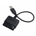 Kebidu USB 게임패드 컨트롤러 변환기 드라이버 필요 없음 Sony PS1 PS2 어댑터 케이블 최신 PS3 PS2용, PS1 / PS2용