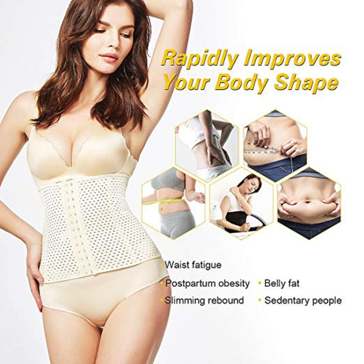 3개 13버클 배 벨트 속이 빈 강한 허리 성형 복부 거들 여성 산후 코르셋 벨트, XS, S, M, L, XL, XXL, XXXL, XXXXL
