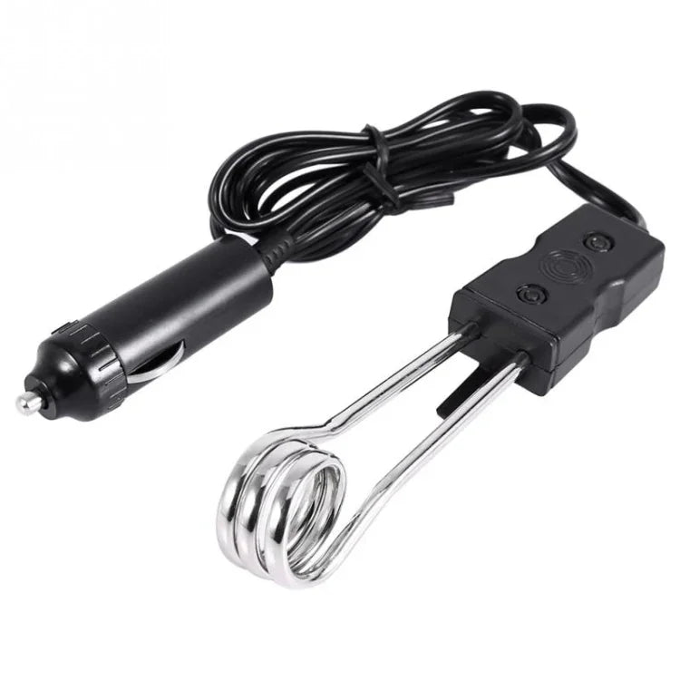 휴대용 12V/24V 전기 자동차 끓는 물 침지 히터 여행 캠핑 피크닉용, 12V, 24V
