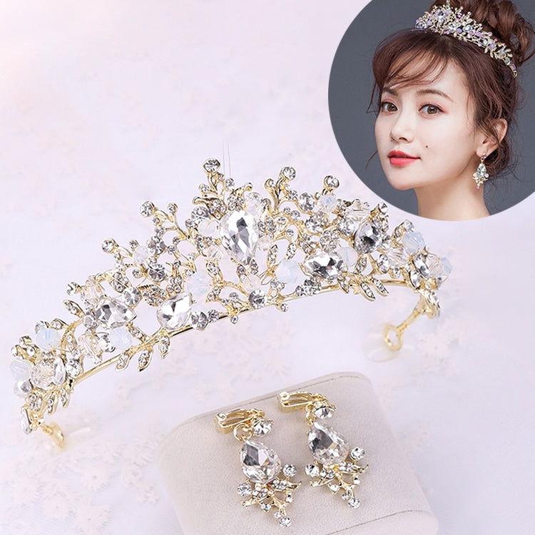 Luxury Pink Gold Pearl Bridal Crowns Handmade Tiara Bride Headband Crystal Wedding Diadem Queen Crown Wedding Hair Accessories, Pearl Crown Pink, Pearl Crown Gold, Pearl Crown White