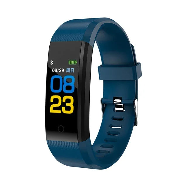 ID115 Plus Smart Bracelet Fitness Heart Rate Monitor Blood Pressure Pedometer Health Running Sports SmartWatch for IOS Android, ID115 Plus Black, ID115 Plus Purple, ID115 Plus Blue, ID115 Plus Red, ID115 Plus Dark Blue