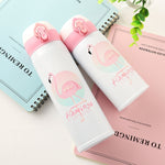 바운싱 진공 플라스크 머그 여행용 스테인리스 스틸 보온 컵, 350ml