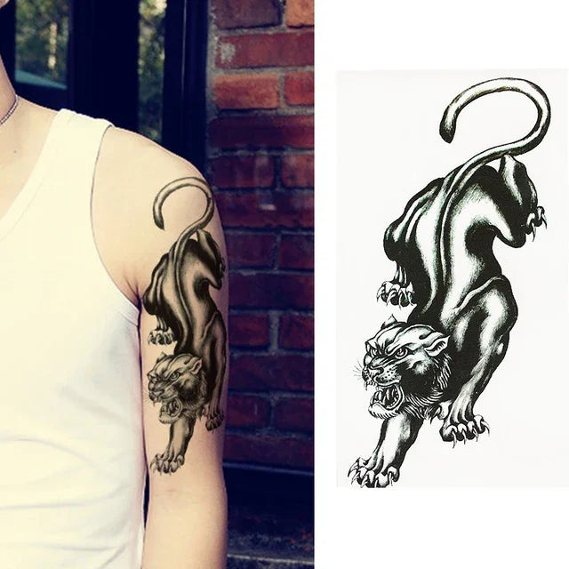 2 PCS Small Full Arm Temporary Waterproof Tattoo Stickers