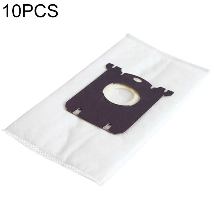 10개 진공 청소기 봉투 먼지 봉투 액세서리 흰색 Electrolux Philip Tornado 진공 청소기 필터 및 S-BAG용, 진공 청소기 봉투
