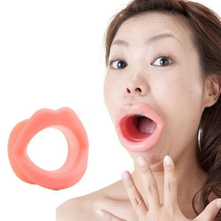 실리콘 페이스 케어 입 근육 강화기 노화 방지 주름 개선 뷰티 마사지 페이스 리프트 도구