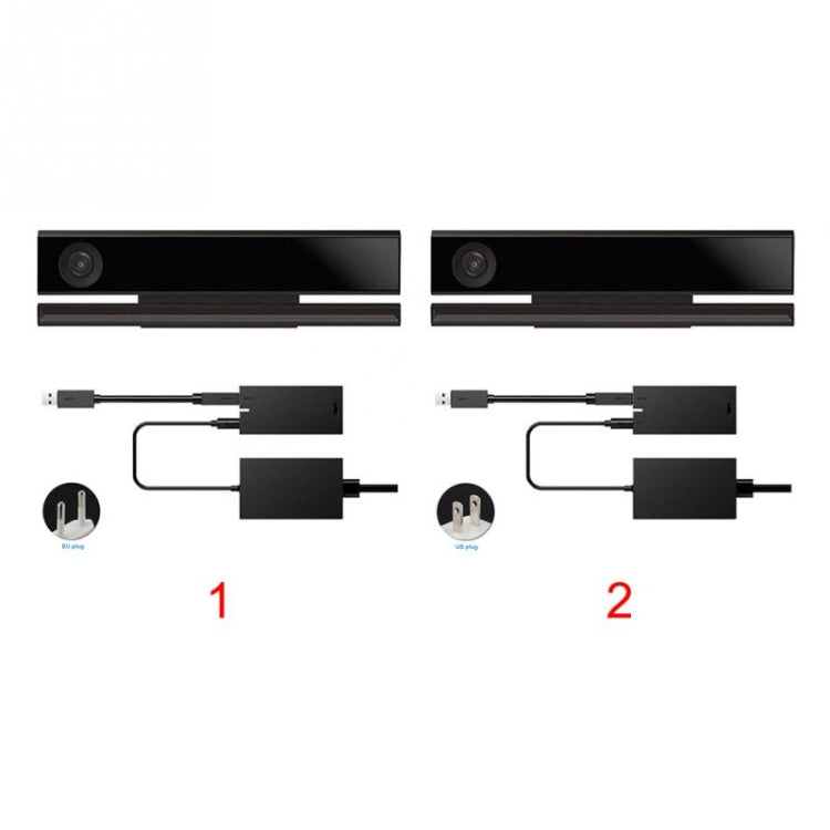 Kinect 2.0 센서 USB 3.0 어댑터 Xbox One S Xbox One X 윈도우 PC용, 미국, 유럽, 미국 to 영국 플러그