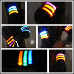 나일론 야간 스포츠 LED 라이트 암밴드, 배터리 버전 블루, USB 충전 버전 블루, 배터리 버전 화이트, USB 충전 버전 화이트, 배터리 버전 레드, USB 충전 버전 레드, 배터리 버전 그린, USB 충전 버전 그린