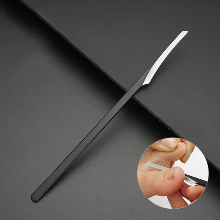 Pedicure Manicure Nail Cleaner Cuticle Grooming Dead Skin Planer Beauty Foot Care Tool
