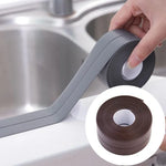 내구성 PVC 소재 방수 곰팡이 방지 접착 테이프 주방 욕실 벽 밀봉 테이프, 3.8cm x 3.2m, 2.2cm x 3.2m