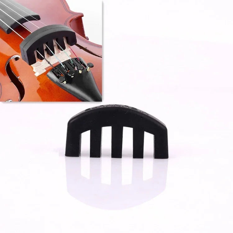바이올린용 10개입 실리콘 사일렌서 무음 장비 수르딘