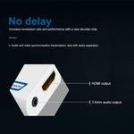닌텐도 Wii 간편 플러그 앤 플레이 Wii to HDMI 1080p 변환 어댑터 Wii2hdmi 3.5mm 오디오 박스 Wii-link, HDMI 1080p 변환 어댑터