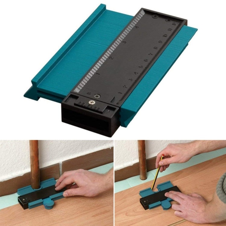 120mm 플라스틱 범용 파이프 목재 덕트 프로파일 마킹 도구 복제기 치아 윤곽 복사 진공 포장, 120mm 마킹 도구