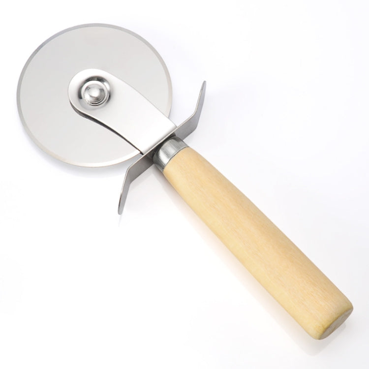 스테인리스 스틸 피자 호브 피자 칼과 케이크 칼, 피자 커터 2개