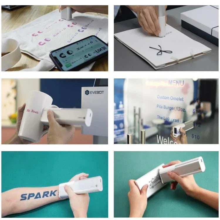 EVEBOT 휴대용 DIY 타투 머신 잉크젯 펜 미니 프린터