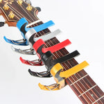 6현 어쿠스틱 클래식 일렉트릭 기타용 플라스틱 카포 튜닝 클램프 악기 액세서리, 플라스틱 기타 카포