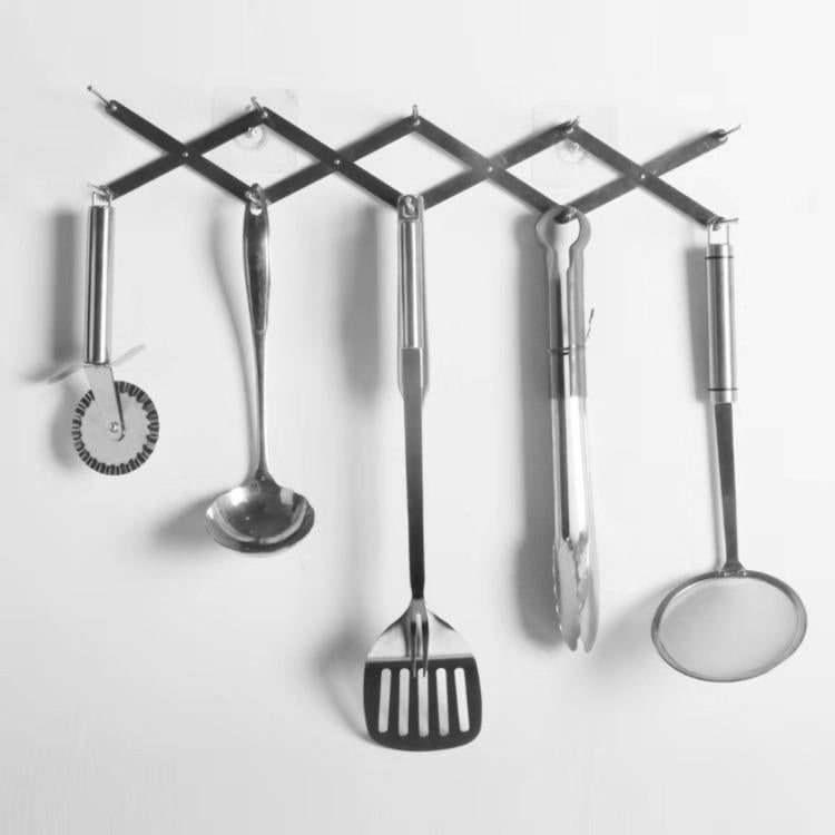 LsCook 접이식 수납 거치대 주방 접이식 다기능 찜기 거치대 스테인리스 스틸 주방용품 거치대, 스테인리스 스틸 거치대
