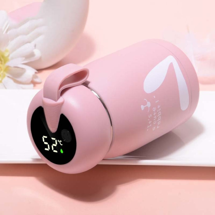 만화 텀블러 지능형 온도 측정 색상 변화 표시 온도 물컵 커플 어린이 학생 컵, 디지털 표시, 핑크, 디지털 표시, 파랑, 디지털 표시, 녹색, 디지털 표시, 갈색