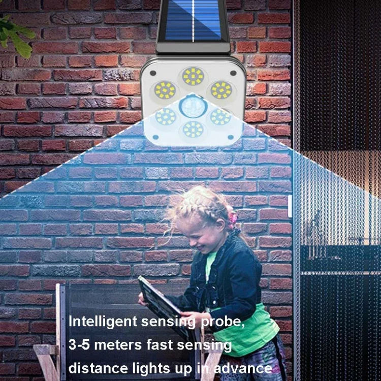 태양광 벽등 야외 방수 인체 감지 정원등 가로등, 48 LED, 54 LED, 54 COB, 32 LED