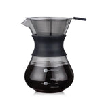 High Temperature Resistant Coffee Maker, 200ml With Strainer, 400ml With Strainer, 200ml Without Strainer, 400ml Without Strainer