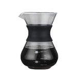 High Temperature Resistant Coffee Maker, 200ml With Strainer, 400ml With Strainer, 200ml Without Strainer, 400ml Without Strainer