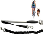 Bicycle Pet Traction Rope Leash with Spring Retractable, Bicycle Pet Traction Rope