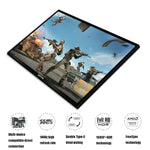 ZGYNK TPZ1303 Type-c 휴대용 컴퓨터 확장 디스플레이, 미국 플러그, 11.6인치 1920x1080, 13.3인치 1920x1080, 13.3인치 2560x1400, 14.1인치 2560x1400, 15.6인치 1920x1080, 15.6인치 3840x2160