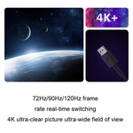 DPVR E4 PCVR 게이밍 헬멧 4K 헤드 디스플레이 VR 안경, DPVR E4 VR 안경