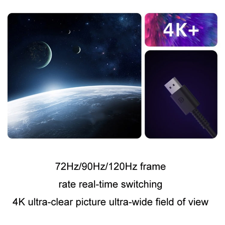 DPVR E4 PCVR 게이밍 헬멧 4K 헤드 디스플레이 VR 안경, DPVR E4 VR 안경