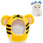 Soft Cat Headgear Cat Dog Cross Dress Pet Hat, XS, S, M, L