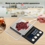 고정밀 전자 저울 미니 휴대용 주얼리 약 저울, 500g/0.1g, 100g/0.01g, 200g/0.01g, 300g/0.01g, 500g/0.01g, 1000g/0.1g